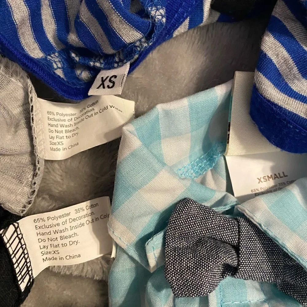 XS Doggie Boy Shirts
